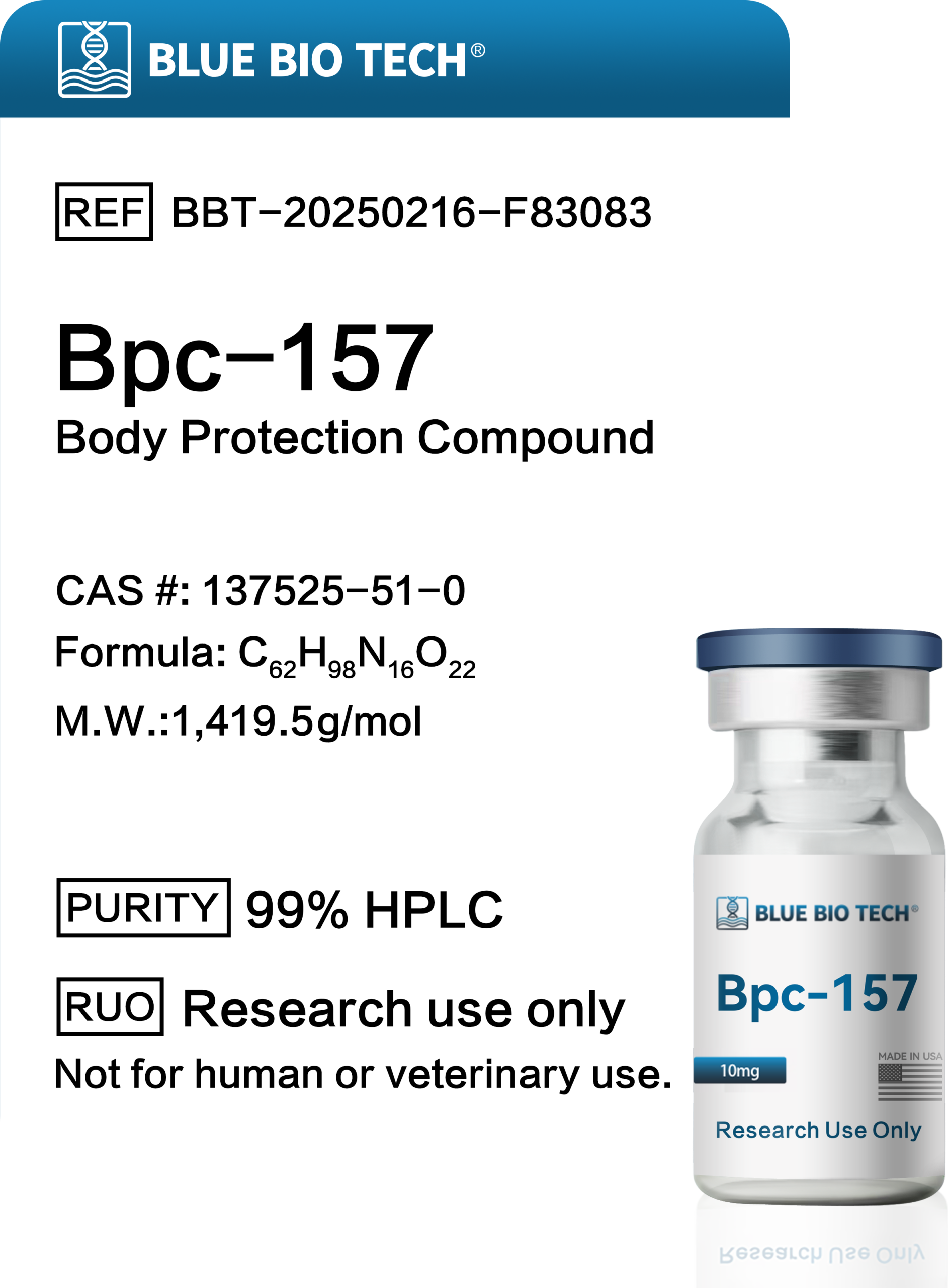 BPC-157   10mg