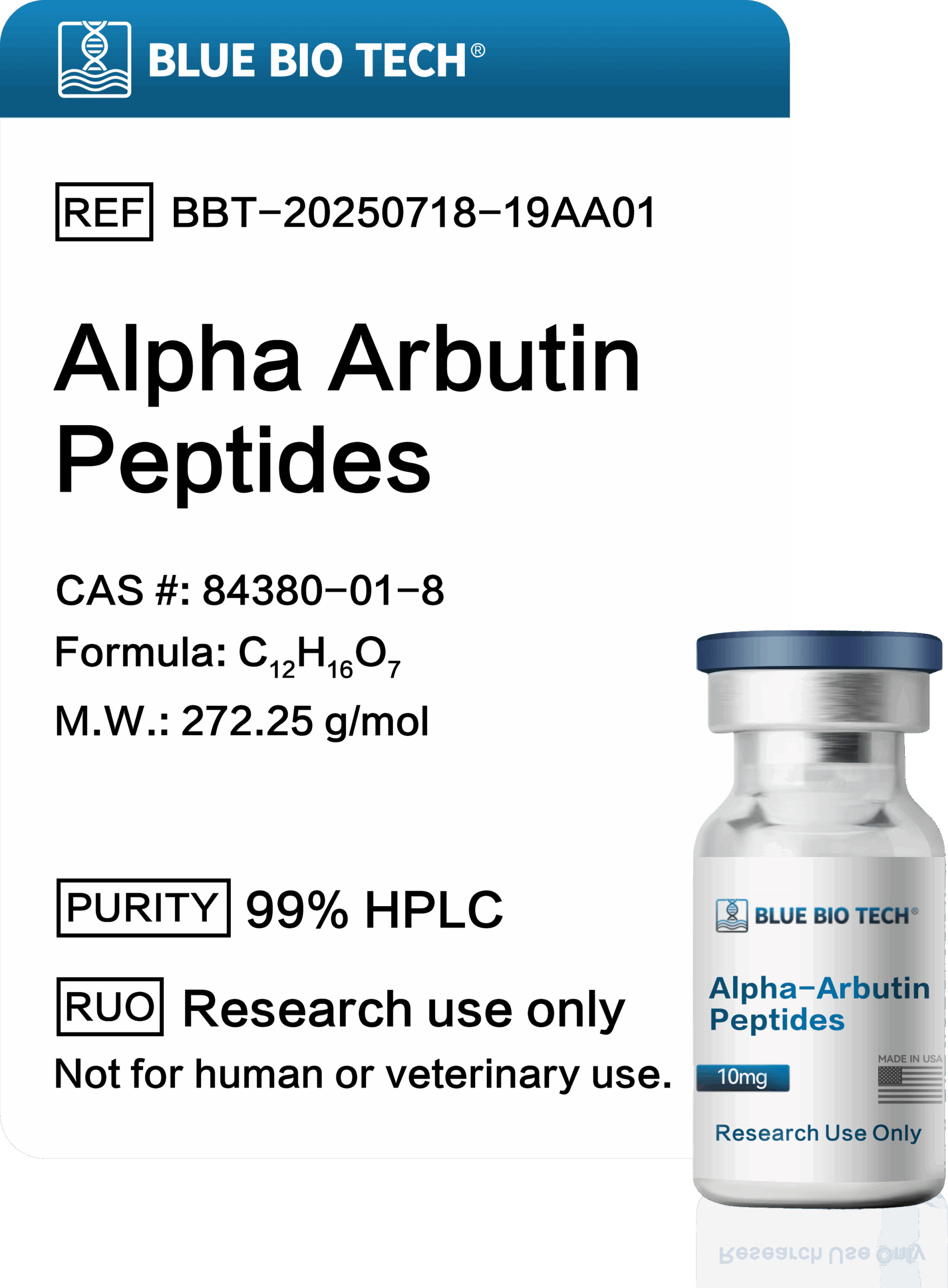 Alpha Arbutin  Peptides